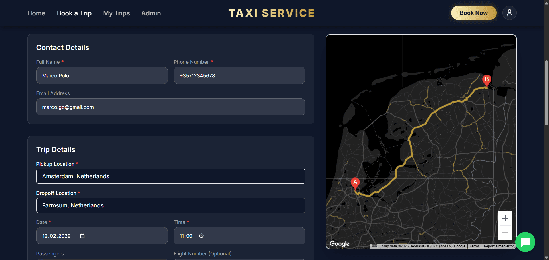 Taxi Service preview 2